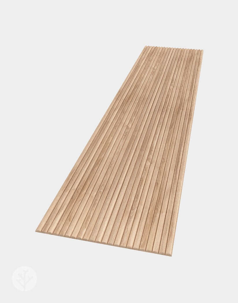 Oak Ridge Flexible Tambour Wood Panel, perfect luxury wall panels with natural oak finish for versatile interior design applications.