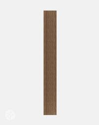 Walnut Mini-Ridge Flexible Tambour Wood Panel showcasing rich walnut fluted design for versatile applications.